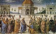 Pietro Perugino Charge to Peter Germany oil painting artist